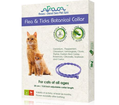 best flea collar for cats: Arava Flea & Tick Prevention Collar