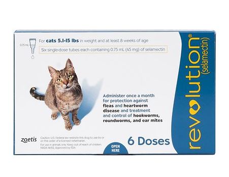 Dewormer for Cats: Revolution Topical Solution for Cats