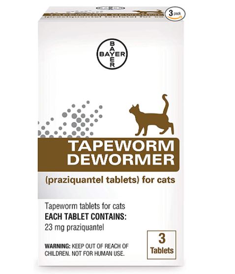 Dewormer for Cats: Bayer Tapeworm dewormer