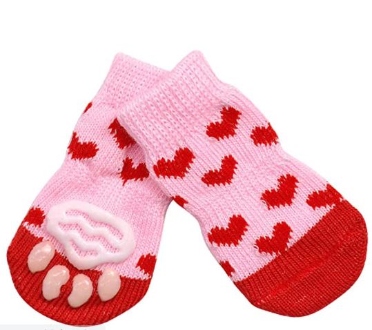Socks for Cats:  Cute Anti-Slip Knit Socks Cat