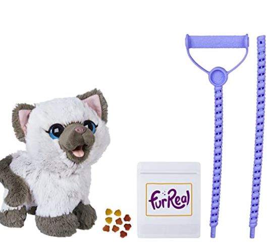 Cats Toys for Kids: FurReal Friends Kami My Poopin Kitty Plush