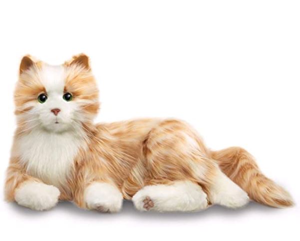 Cats Toys for Kids: Orange Tabby Cat - Interactive Companion Pets 